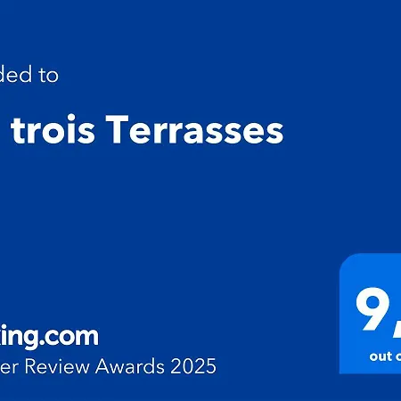Les Trois Terrasses Alojamento de Acomodação e Pequeno-almoço 3*